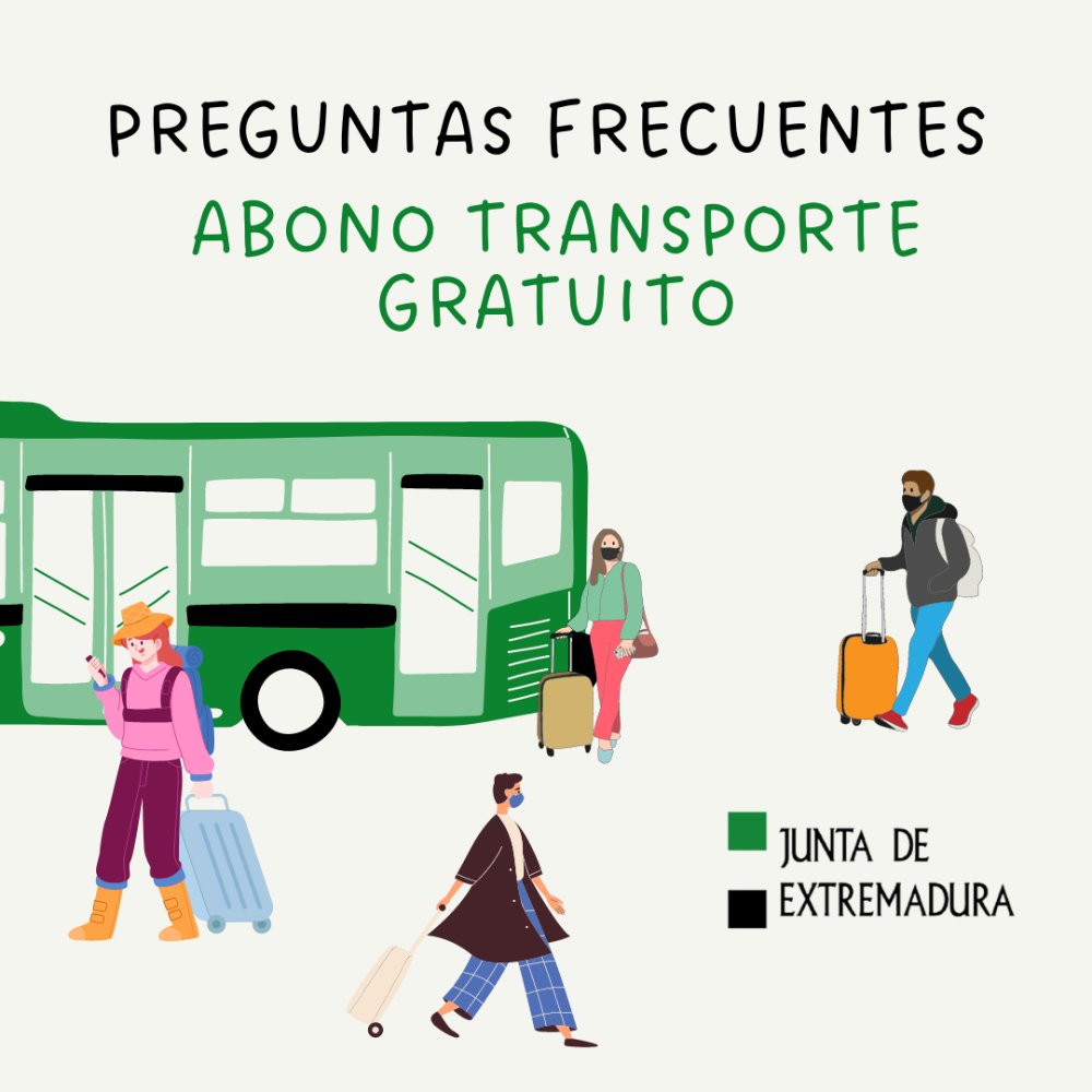 Imagen ABONO TRANSPORTE GRATUITO YA SE PUEDE ADQUIRIR - PREGUNTAS FRECUENTES