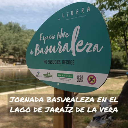 Imagen Jornada de basuraleza en el Lago de Jaraíz de la Vera