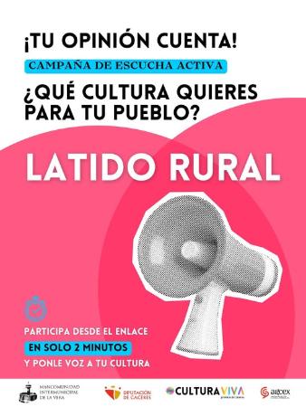 Imagen LATIDO RURAL. TU OPINION CUENTA